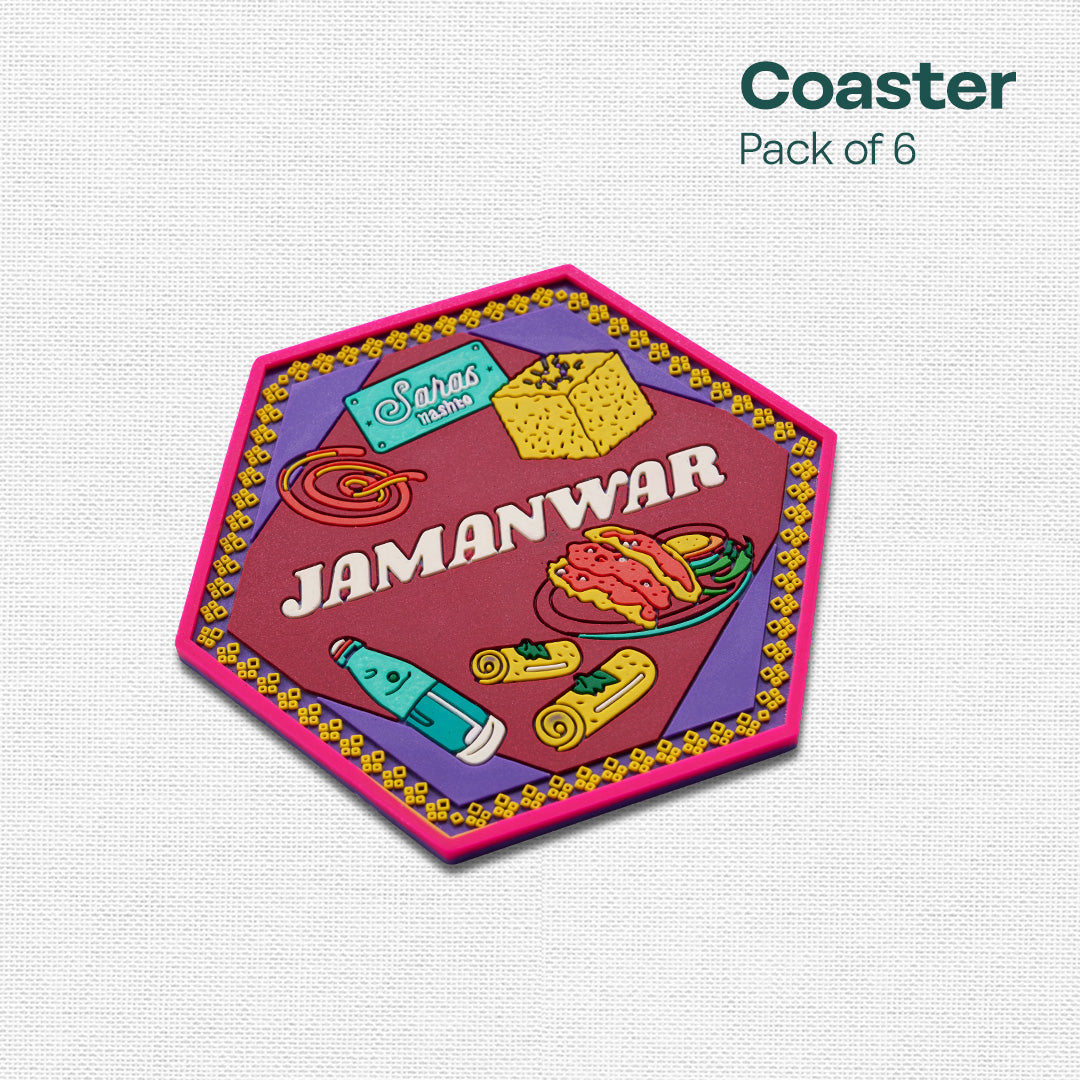 Insanely Indian! Coasters, Pack of 6