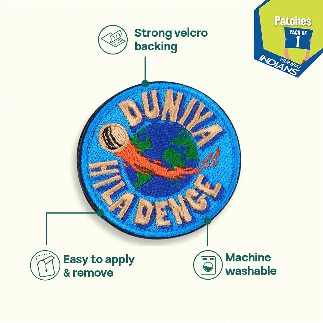 Winning Whistles! 100% Recycled Fabric, Velcro Patches, Pack of 1