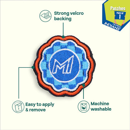 Certified MI Maniac! 100% Recycled Fabric, Velcro Patches, Pack of 1