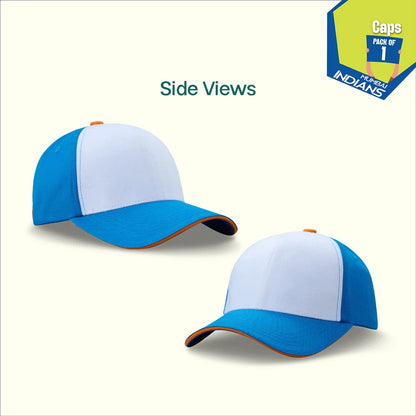 Mute Fit! Cotton Fabric, Unisex Velcro Cap, Free 1 Patch, Pack of 1