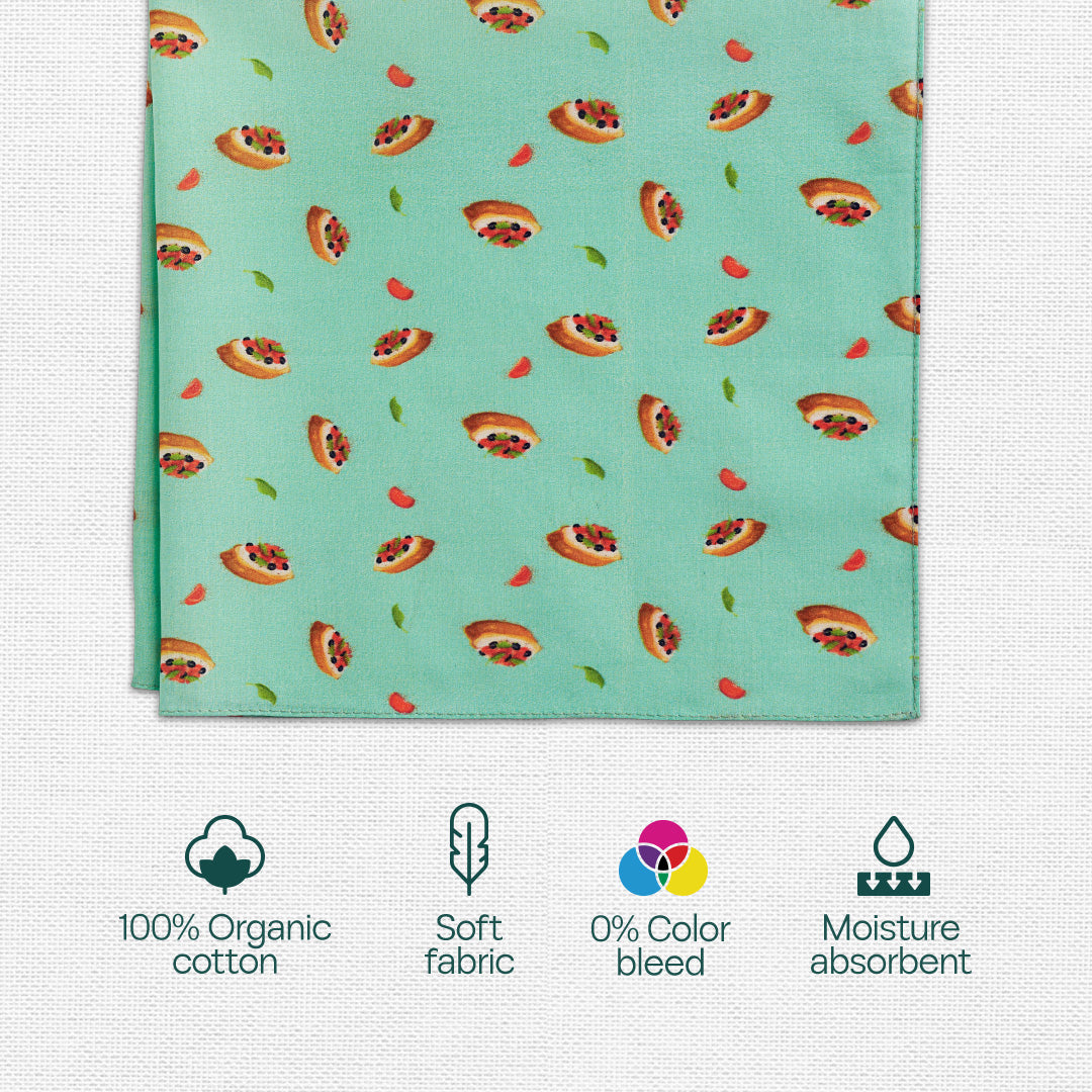 Cheer Thrills! Unisex Hankies, 100% Organic Cotton, Gift Box of 6