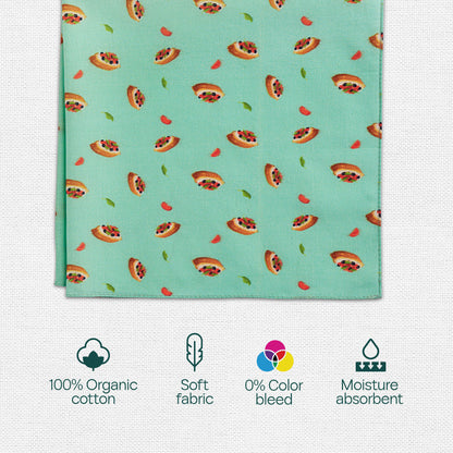 Cheer Thrills! Unisex Hankies, 100% Organic Cotton, Gift Box of 6