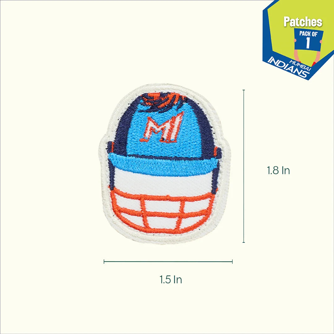 MI Warrior! 100% Recycled Fabric, Velcro Patches, Pack of 1