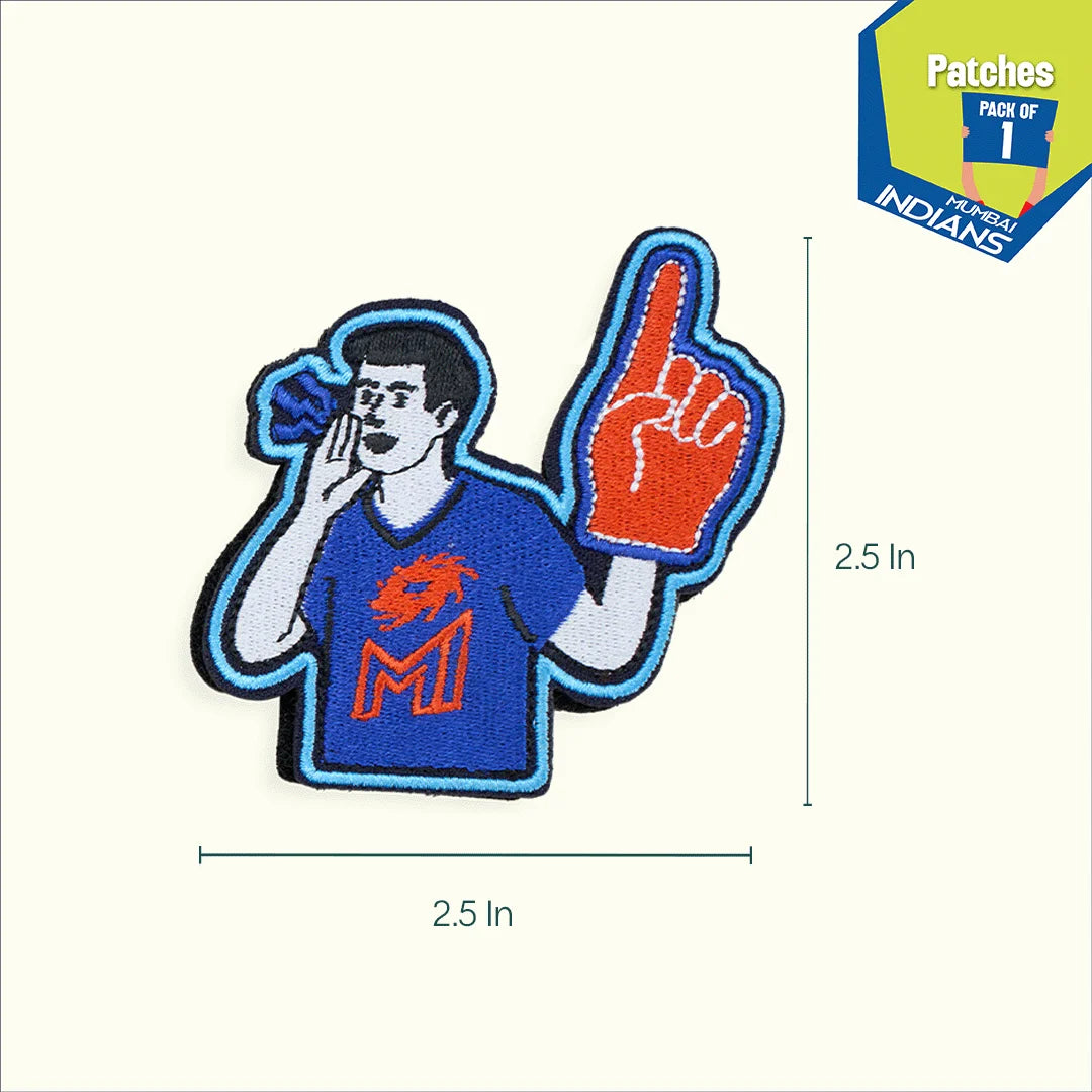 Gameday Vibe! 100% Recycled Fabric, Velcro Patches, Pack of 1
