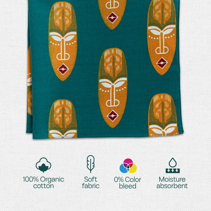 Bloomrang! Unisex Hankies, 100% Organic Cotton, Gift Box of 6