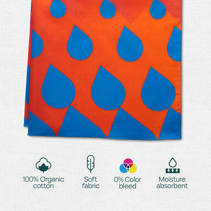 Say Cheese! Unisex Hankies, 100% Organic Cotton, Gift Box of 6