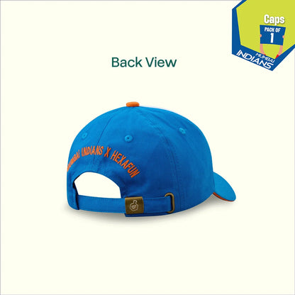 Mute Fit! Cotton Fabric, Unisex Velcro Cap, Free 1 Patch, Pack of 1