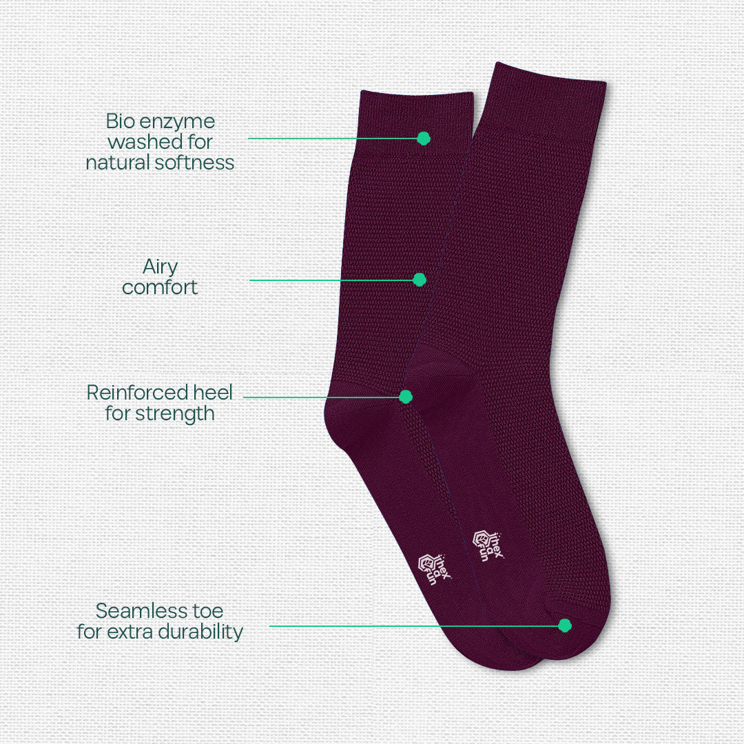 Sparklin' Hot! Tin Gift Box, Unisex Crew Length, 100% Organic Cotton, Box Of 06