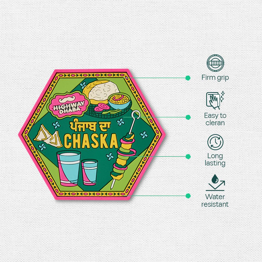 Insanely Indian! Coasters, Pack of 6