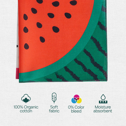 Jingle Mingle! Tin Gift Box, Unisex Kid's Hankies, 100% Organic Cotton, Box of 12