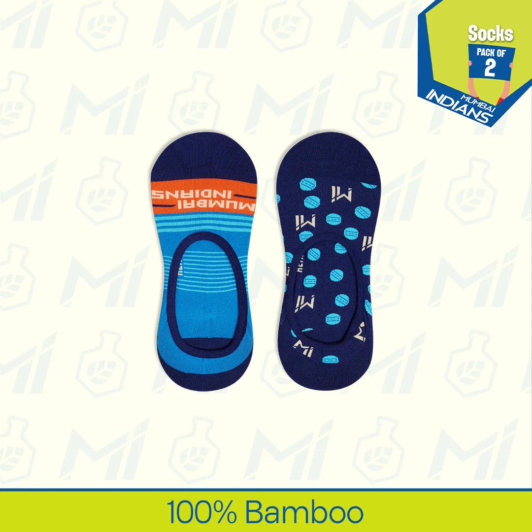 Paltan Rizz! Unisex Socks, 100% Bamboo, No Show, Pack of 2