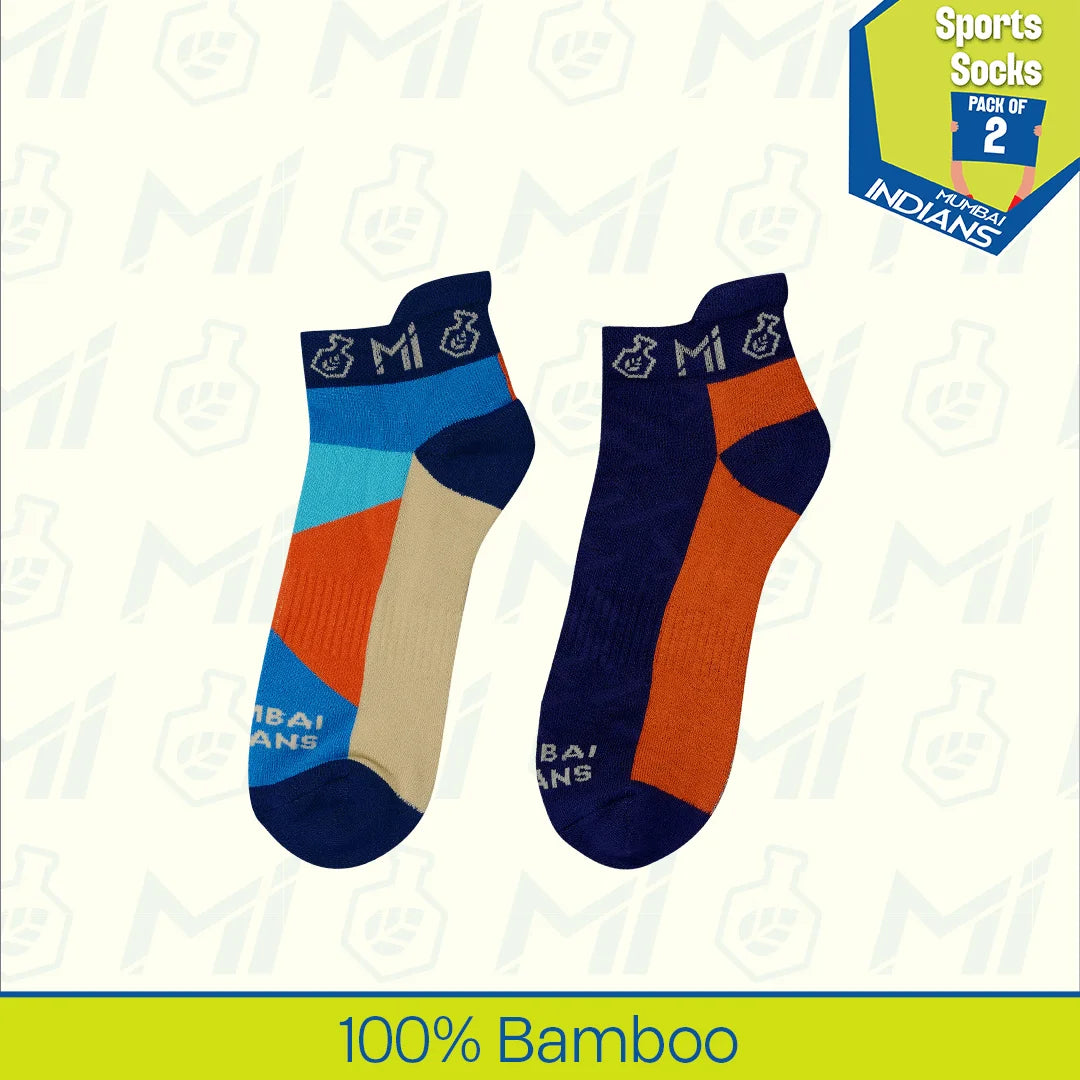 Hustle Buddy! Unisex Socks, 100% Bamboo & Terry Made, Sports, Pack of 2