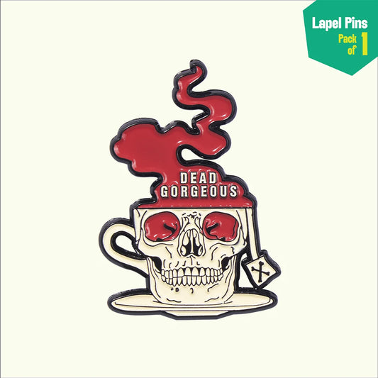 Dead Gorgeous! Lapel Pins, Pack Of 1