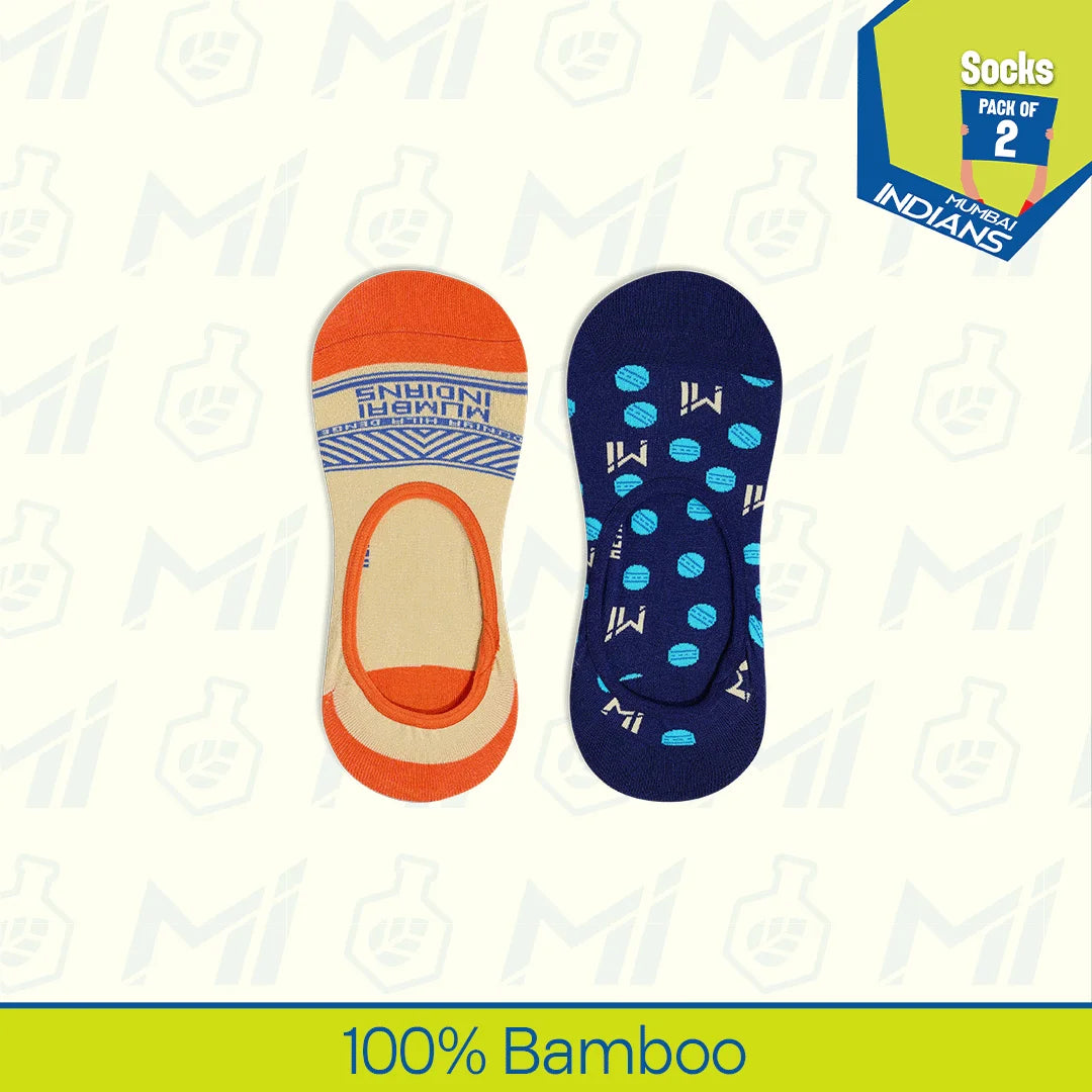 Drip-wali Paltan! Unisex Socks, 100% Bamboo, No Show, Pack of 2
