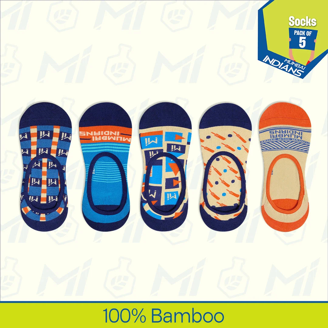 House Of Champions! Unisex Socks, 100% Bamboo, No Show, Pack of 5