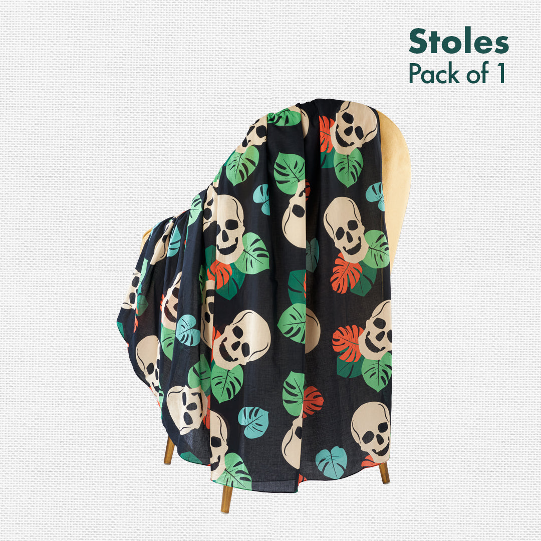 Buy Pure Cotton Stoles For Women As Seen On Shark Tank