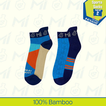 Lift & Flex! Unisex Socks, 100% Bamboo & Terry Made, Sports, Pack of 2