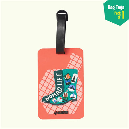 Nomad Life! Bag Tags, Pack Of 1