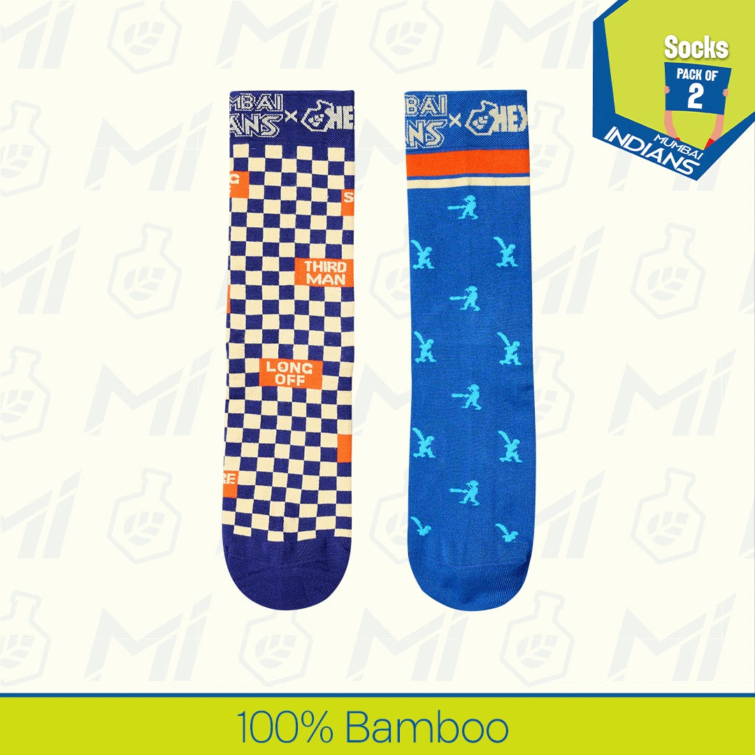 Pixels To Glory! Unisex Socks, 100% Bamboo, Crew Length, Pack of 2