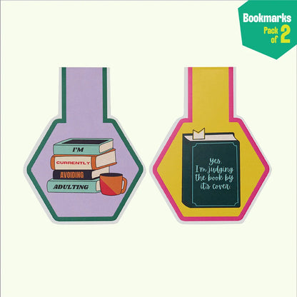 Plot Twist! Bookmarks, Pack of 2