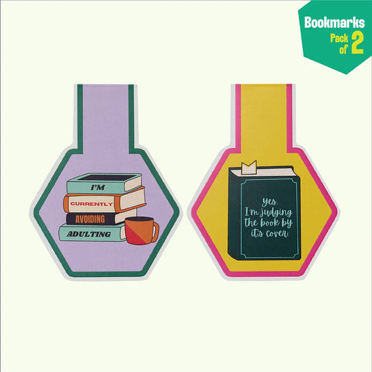 Plot Twist! Bookmarks, Pack of 2