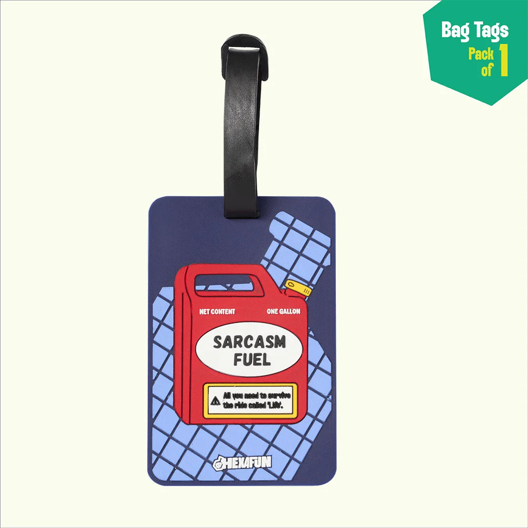 Sarcasm Fuel! Bag Tags, Pack Of 1