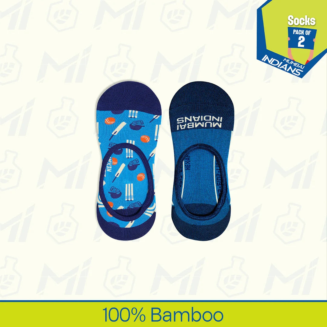 Paltan Energy! Unisex Socks, 100% Bamboo, No Show, Pack of 2
