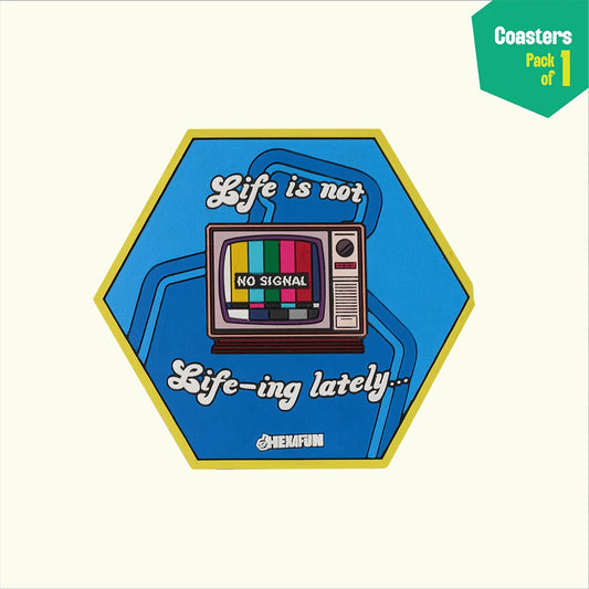 Life-ing! Coasters, Pack Of 1