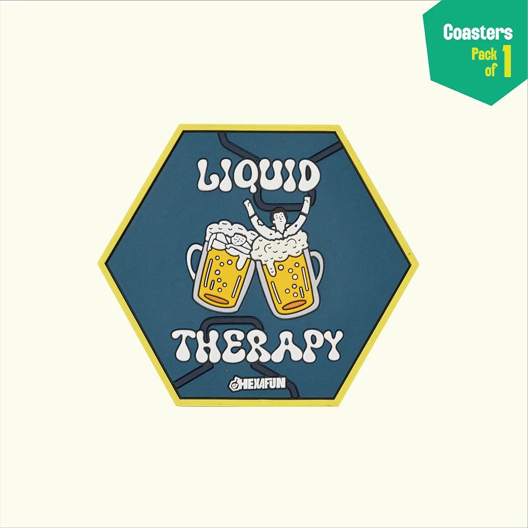 Liquid Therapy! Coasters, Pack Of 1