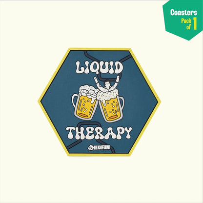 Liquid Therapy! Coasters, Pack Of 1