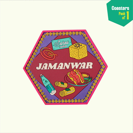 Saras AF! Coasters, Pack of 1