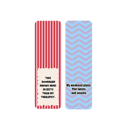 Magnetic Bookmarks Series 3, Pack of 2