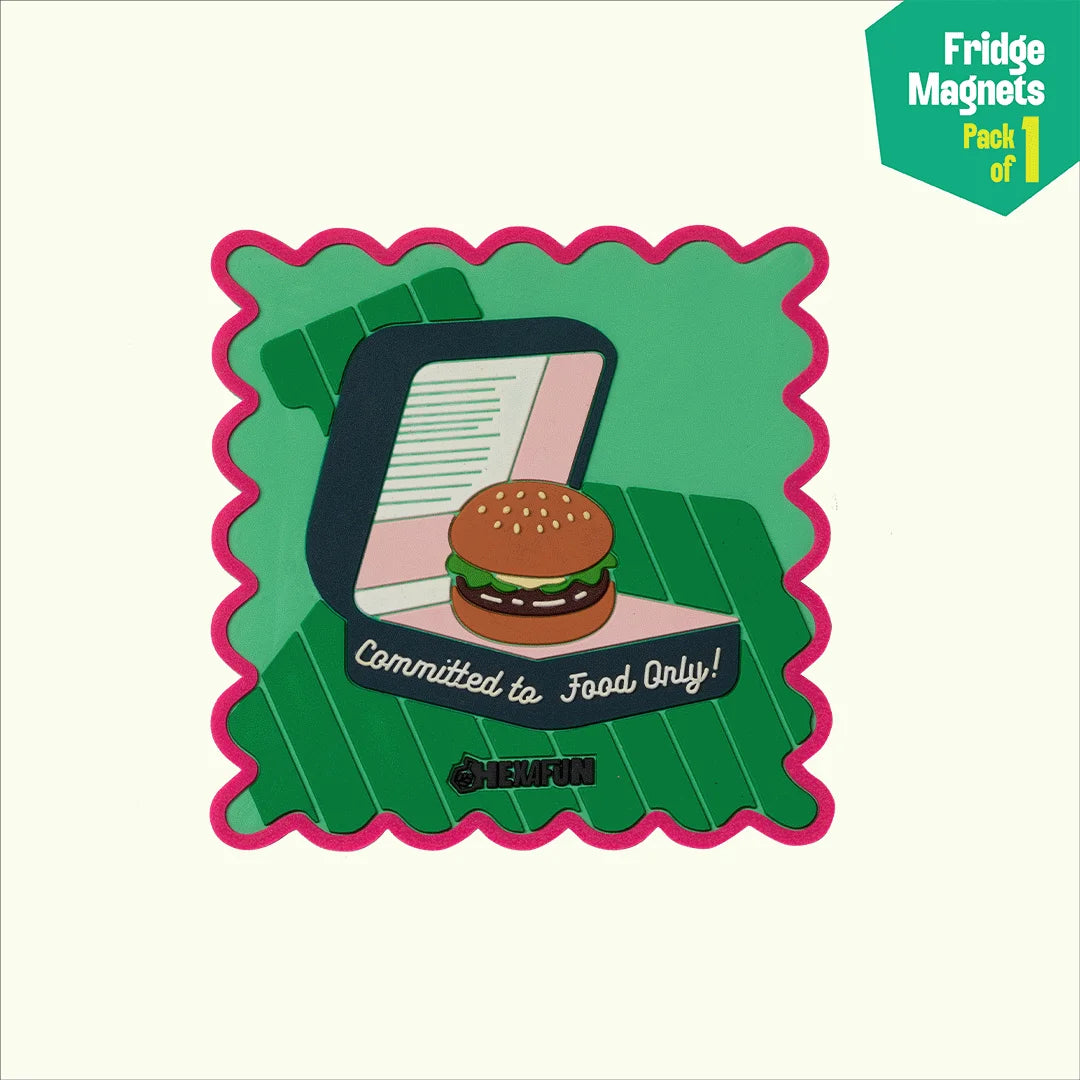 Foodie! Fridge Magnets, Pack of 1