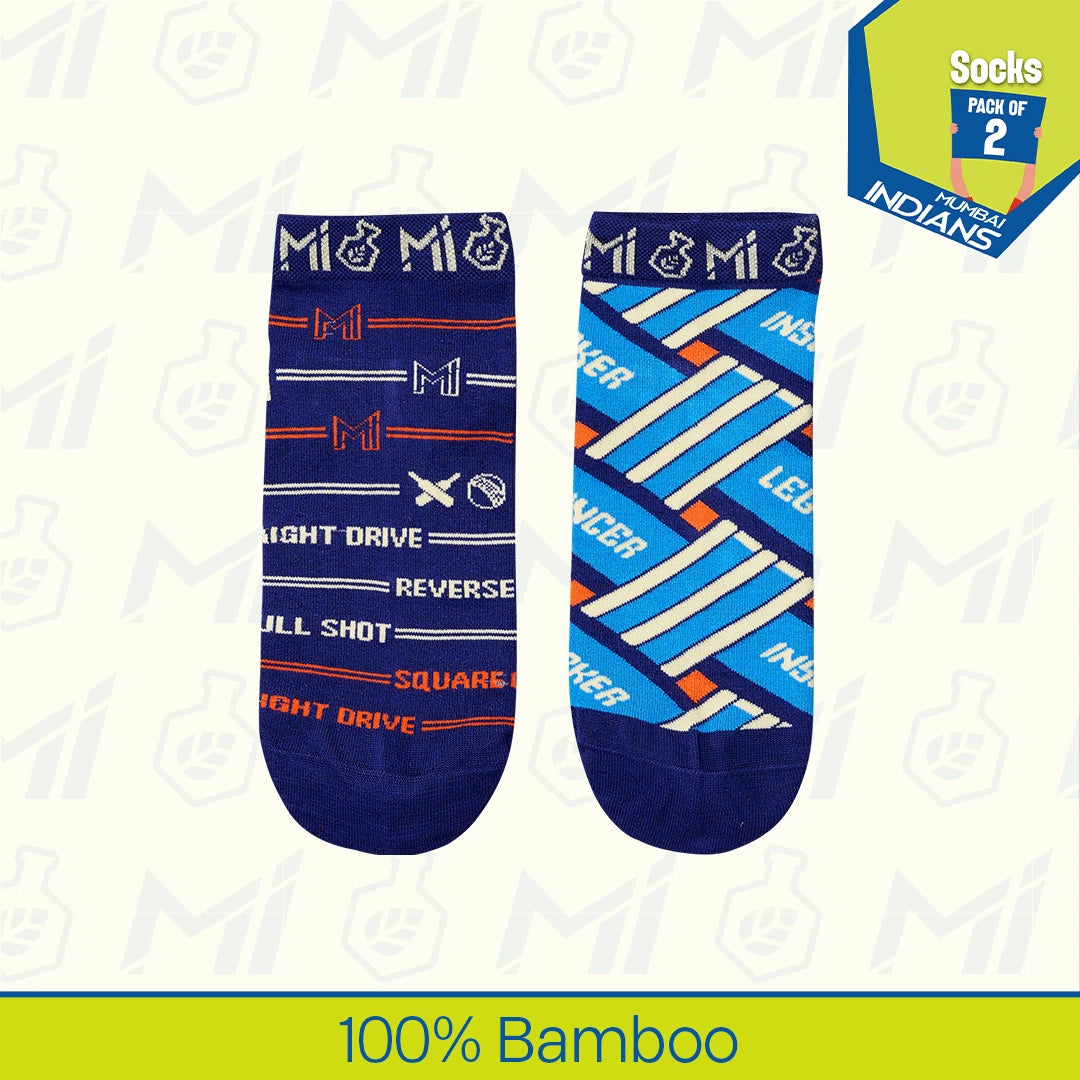 Victorious! Unisex Socks, 100% Bamboo, Ankle Length, Pack of 2