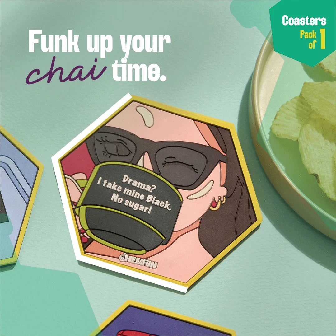Drama! Coasters, Pack Of 1