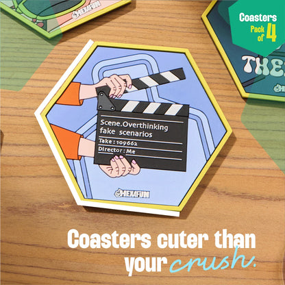 Sip Savers! Coasters, Pack Of 4