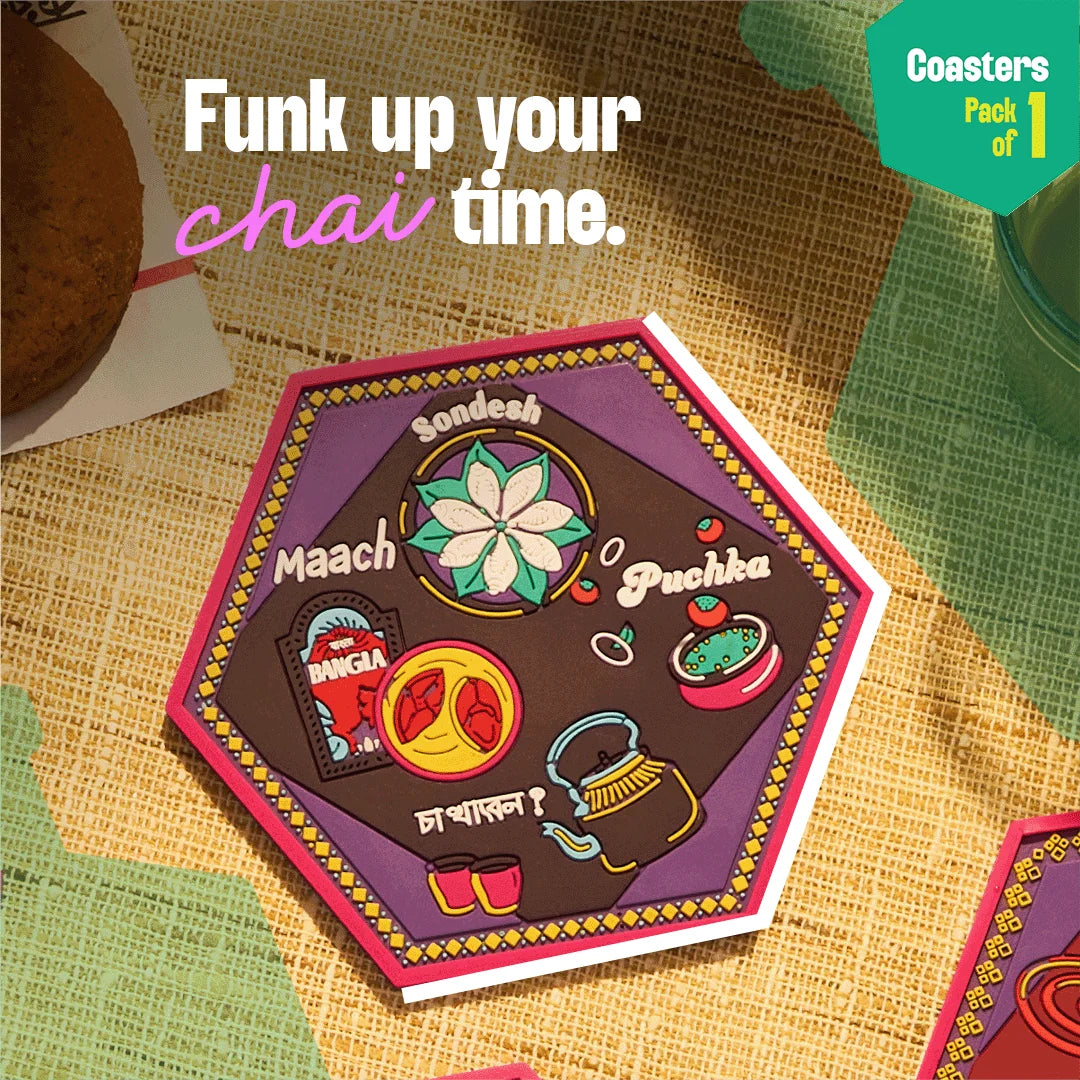 Full Petuk Vibe! Coasters, Pack of 1