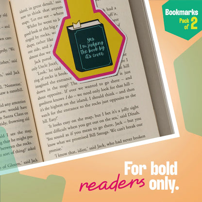 Plot Twist! Bookmarks, Pack of 2