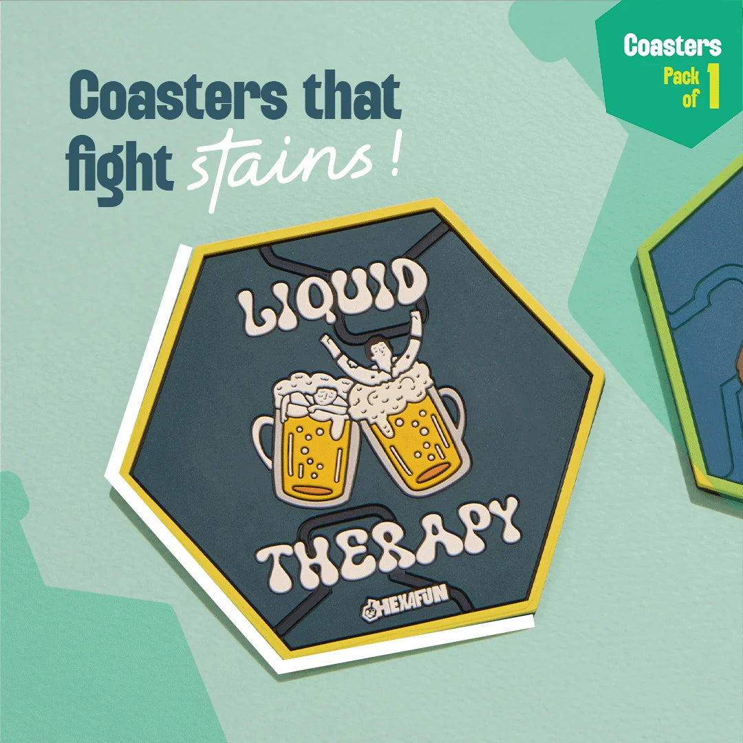 Liquid Therapy! Coasters, Pack Of 1