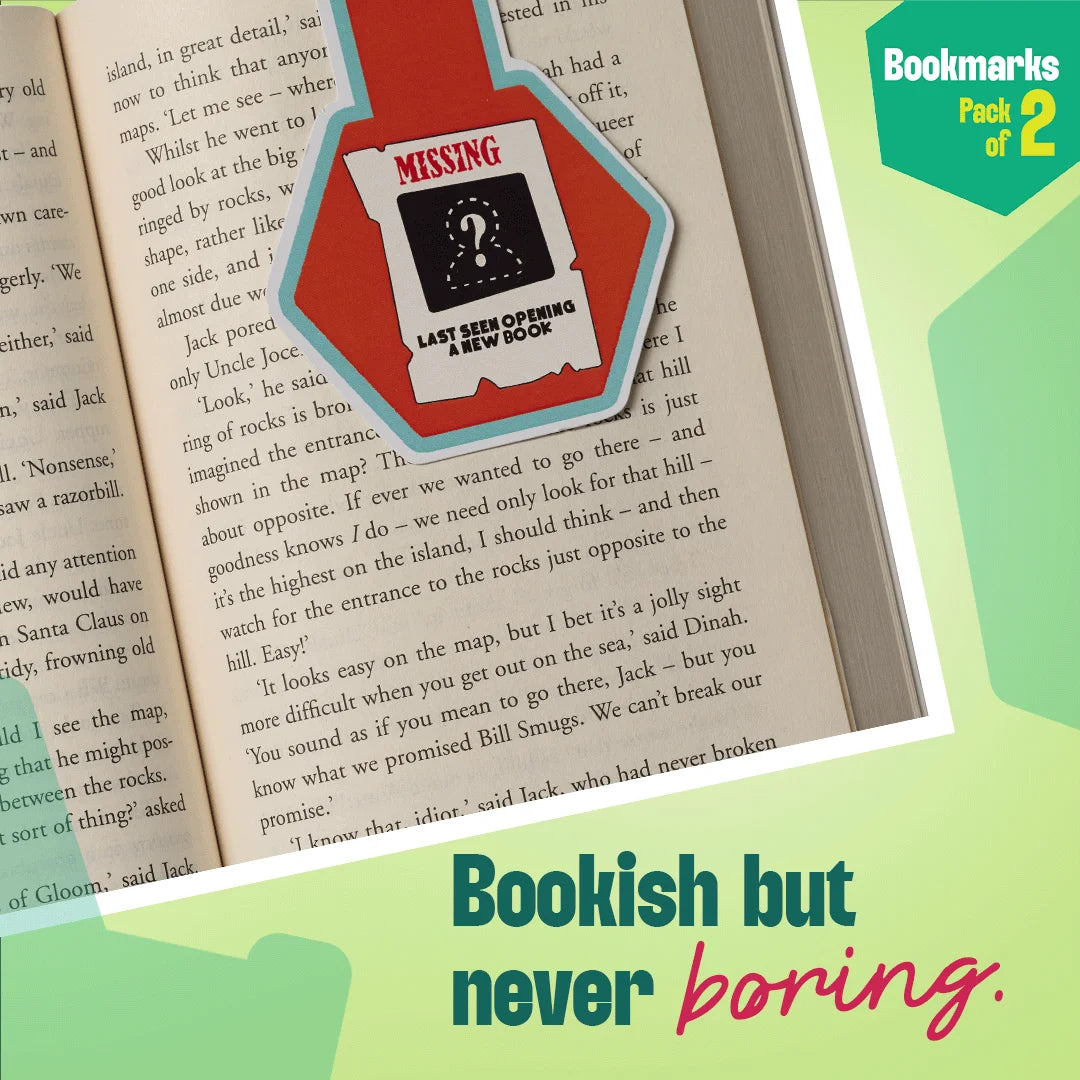 Chapter Chaos! Bookmarks, Pack of 2