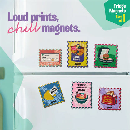 Noodlicious! Fridge Magnets, Pack of 1
