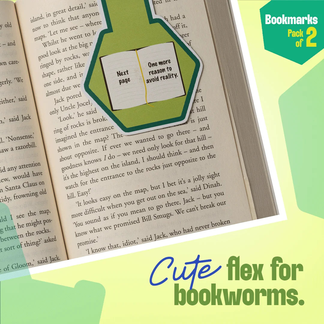 Fictional Fantasy! Bookmarks, Pack of 2