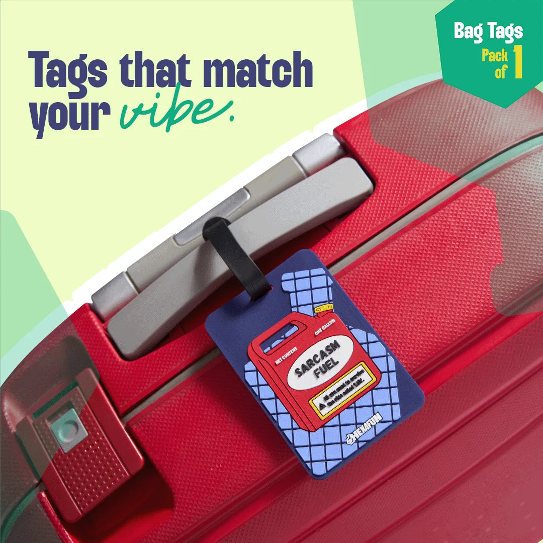 Sarcasm Fuel! Bag Tags, Pack Of 1