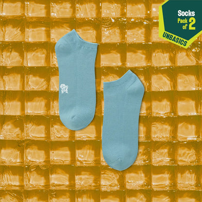 Daydream! Unisex Socks, 100% Organic Cotton, Ankle Length, Pack of 2