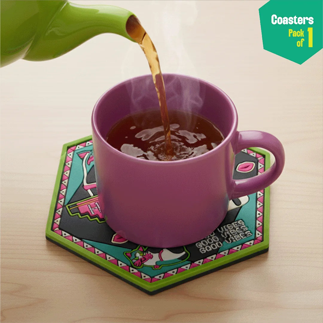 Hangover Vibes! Coasters, Pack of 1