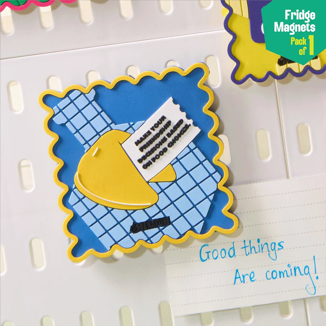 Food>Friends! Fridge Magnets, Pack of 1