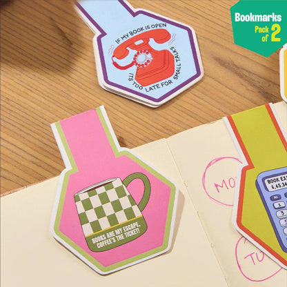 Anti-Social Club! Bookmarks, Pack of 2