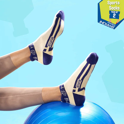 Beast Mode! Unisex Socks, 100% Bamboo & Terry Made, Sports, Pack of 2