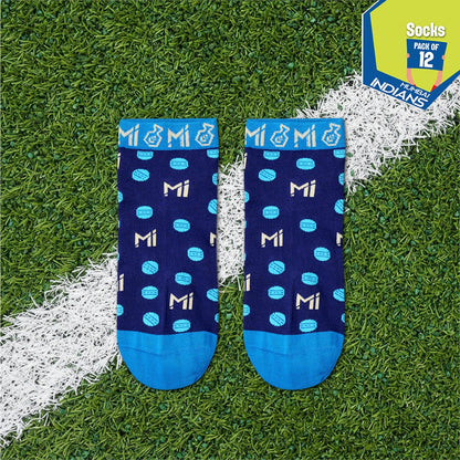 Paltan Certified! Unisex Socks, 100% Bamboo, Ankle Length, Pack of 12