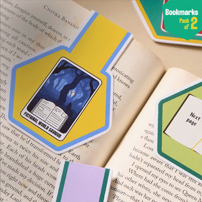 Fictional Fantasy! Bookmarks, Pack of 2